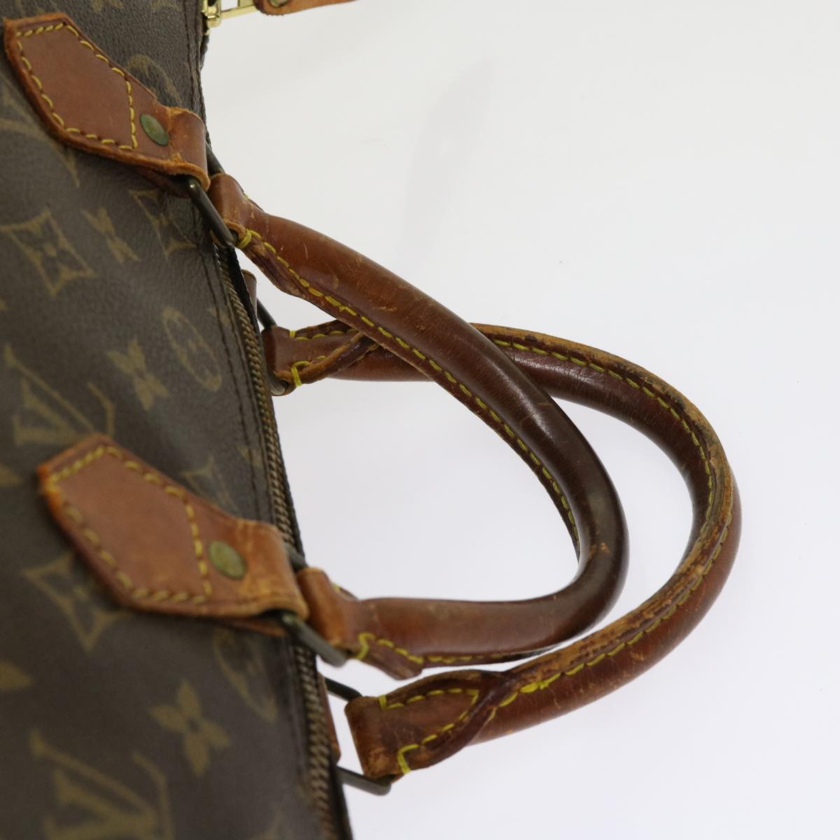 LOUIS VUITTON Monogram Speedy 30 Hand Bag M41526 LV Auth 63120