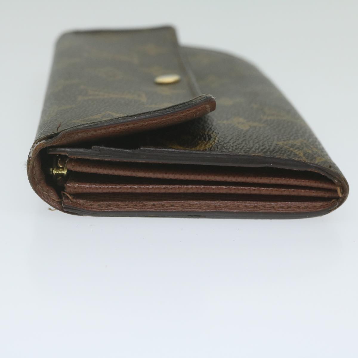 LOUIS VUITTON Monogram Portefeuille Sarah Long Wallet M60531 LV Auth 63172