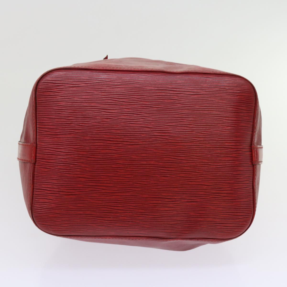 LOUIS VUITTON Epi Petit Noe Shoulder Bag Red M44107 LV Auth 63174