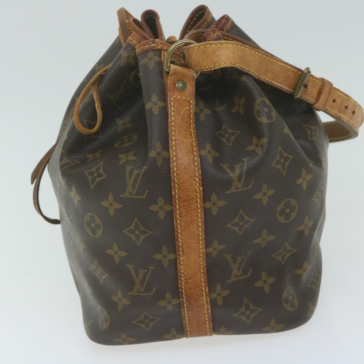 LOUIS VUITTON Monogram Petit Noe Shoulder Bag M42226 LV Auth 63217