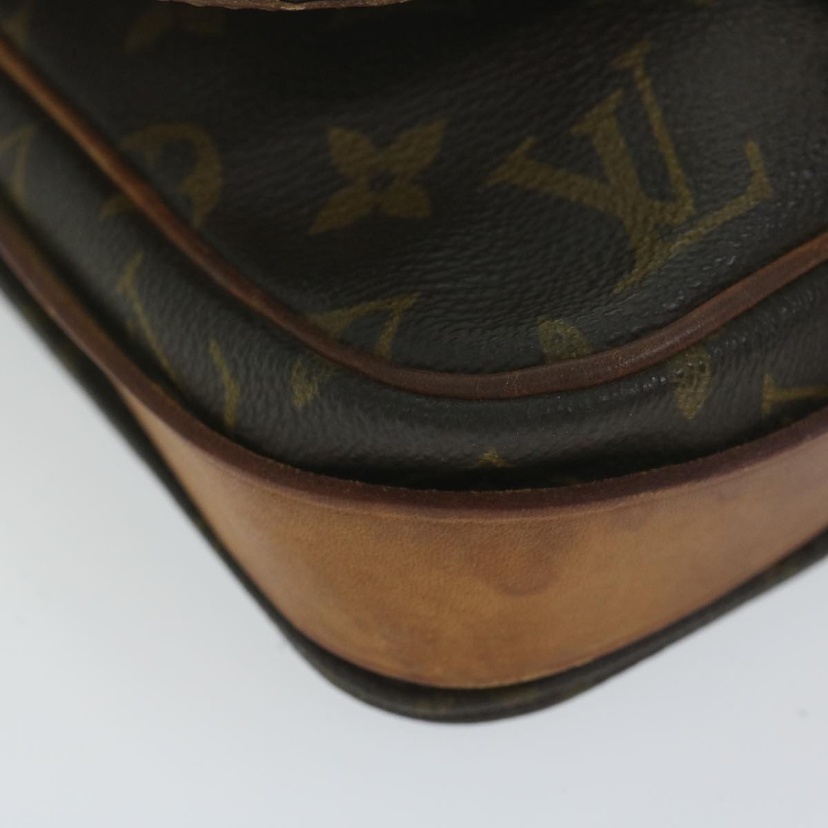 LOUIS VUITTON Monogram Cartouchiere PM Shoulder Bag M51254 LV Auth 63226