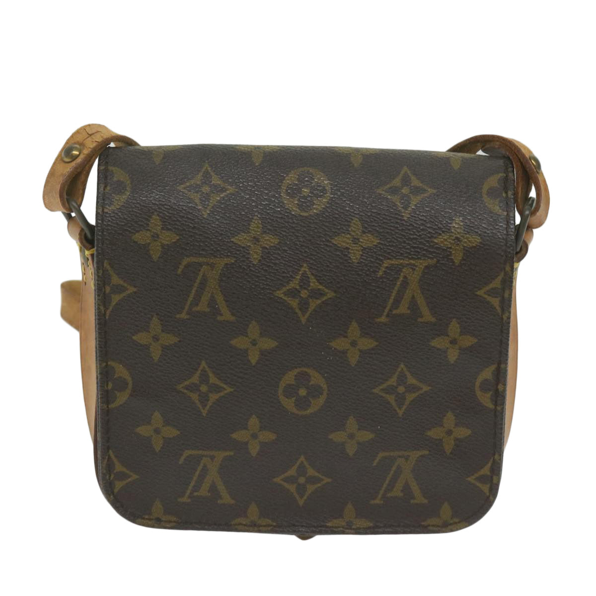 LOUIS VUITTON Monogram Cartouchiere PM Shoulder Bag M51254 LV Auth 63226 - 0