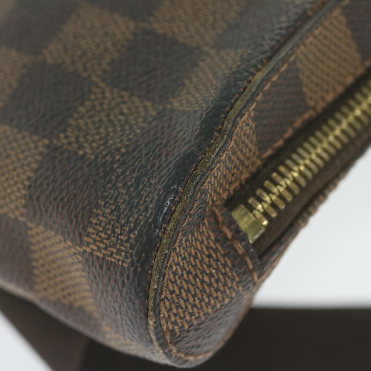 LOUIS VUITTON Damier Ebene Geronimos Shoulder Bag N51994 LV Auth 63228