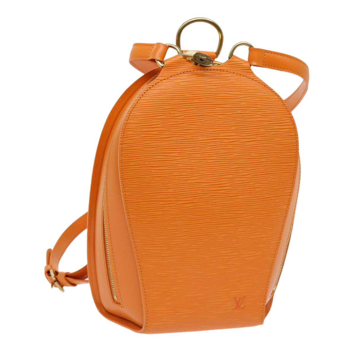 LOUIS VUITTON Epi Mabillon Backpack Orange Mandarin M5223H LV Auth 63230A
