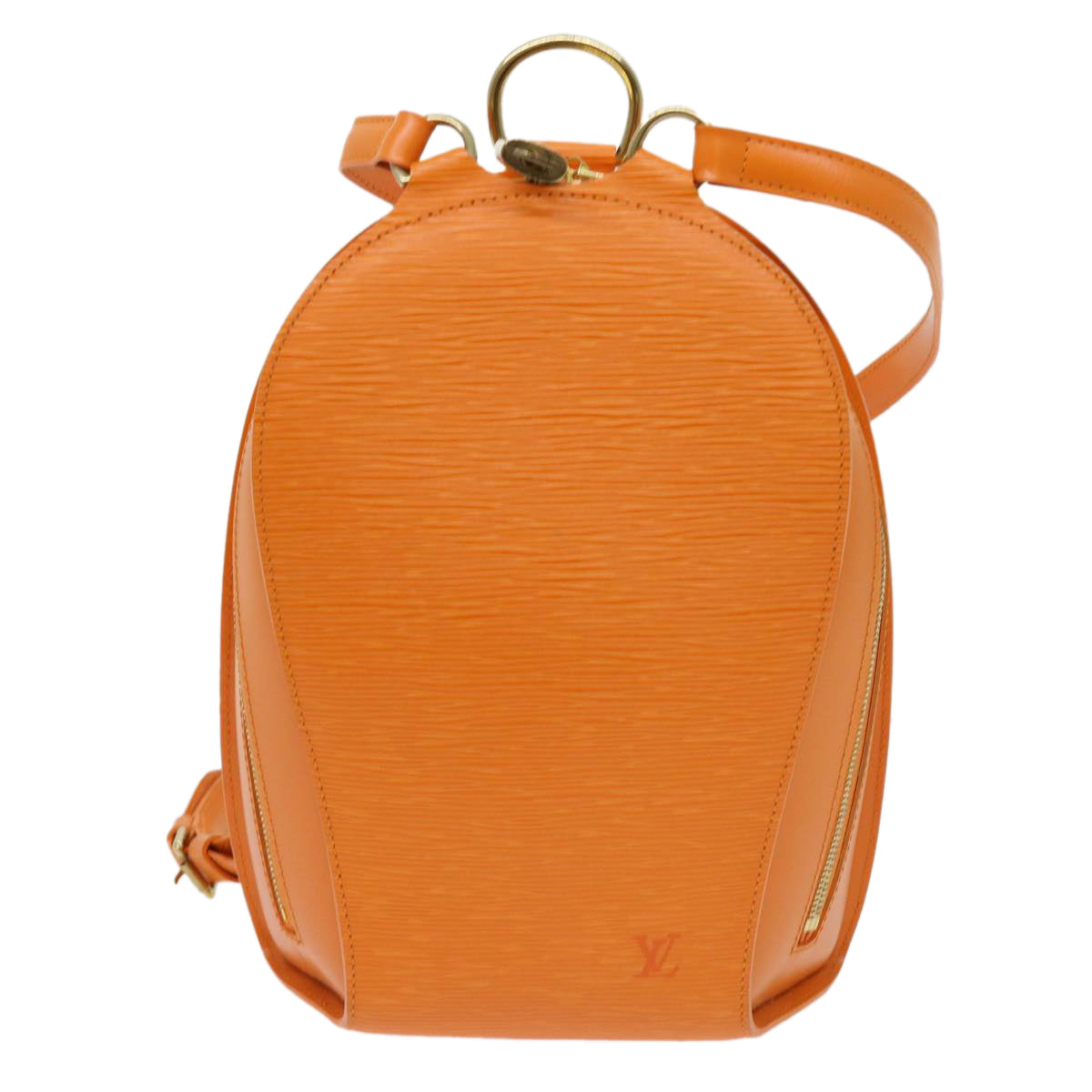 LOUIS VUITTON Epi Mabillon Backpack Orange Mandarin M5223H LV Auth 63230A