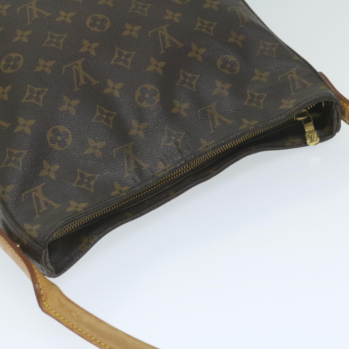 LOUIS VUITTON Monogram Looping GM Shoulder Bag M51145 LV Auth 63247