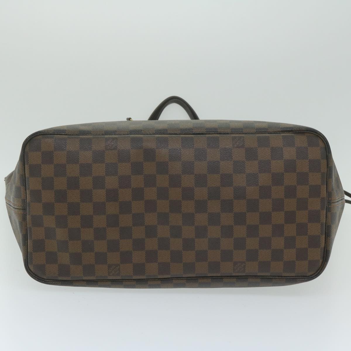 LOUIS VUITTON Damier Ebene Neverfull GM Tote Bag N51106 LV Auth 63251