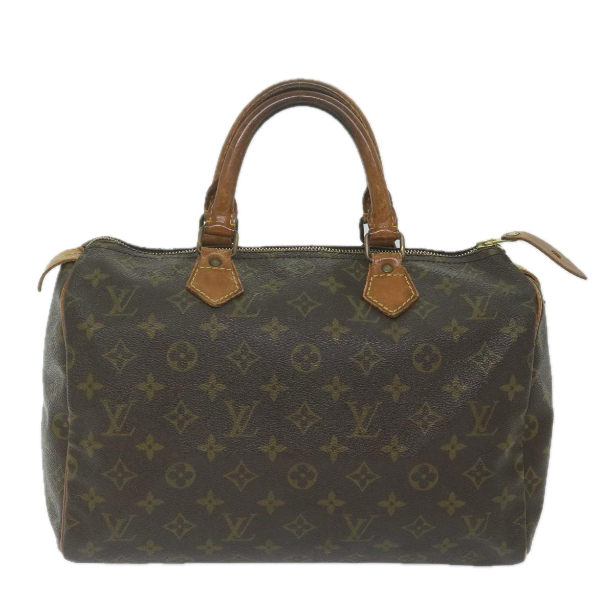 LOUIS VUITTON Monogram Speedy 30 Hand Bag M41526 LV Auth 63263