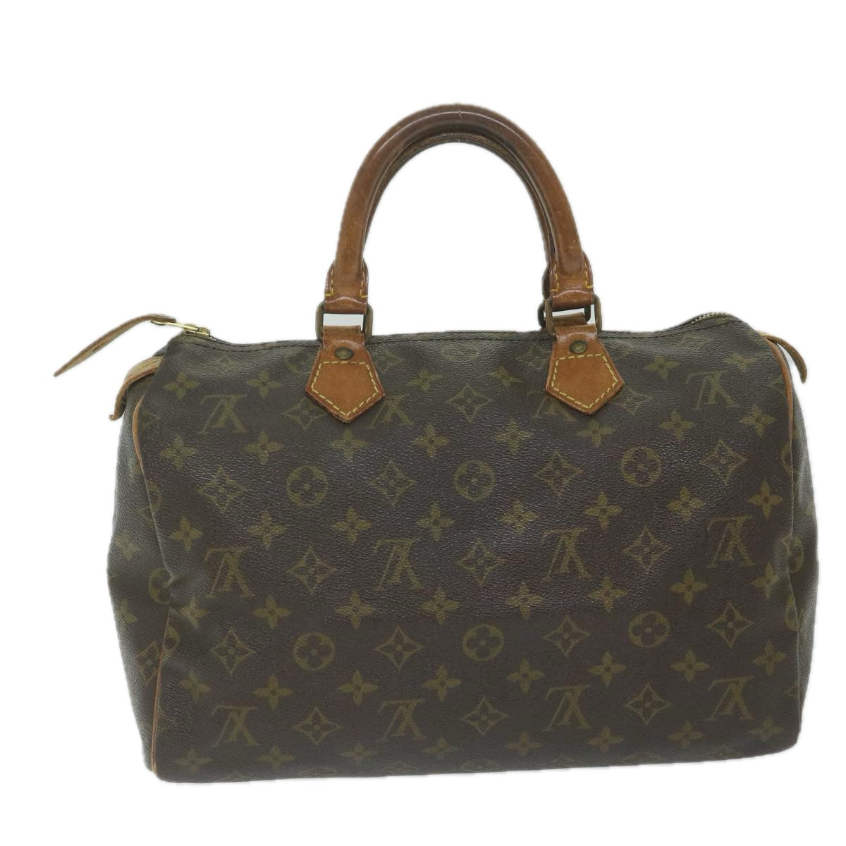 LOUIS VUITTON Monogram Speedy 30 Hand Bag M41526 LV Auth 63263