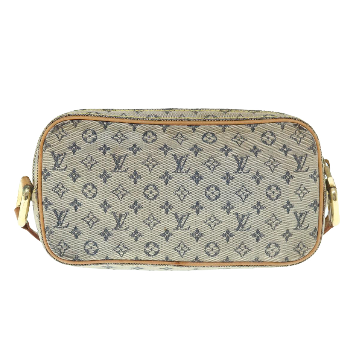 LOUIS VUITTON Monogram Mini Juliet MM Shoulder Bag Blue M92004 LV Auth 63285