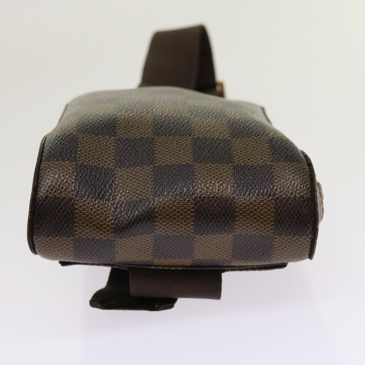 LOUIS VUITTON Damier Ebene Geronimos Shoulder Bag N51994 LV Auth 63295