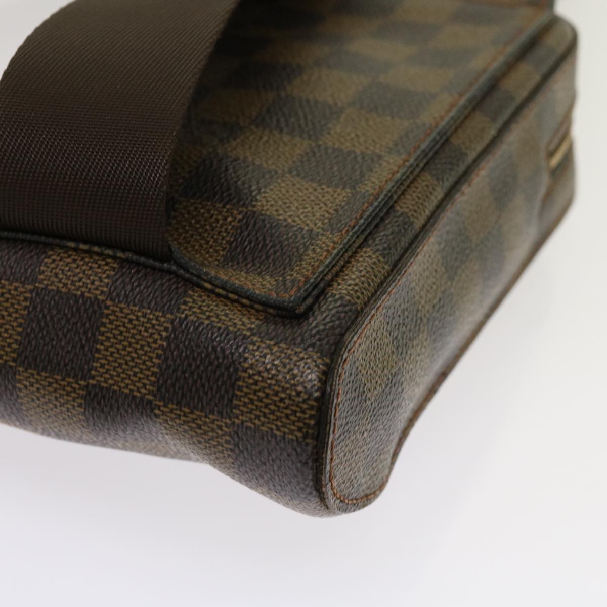 LOUIS VUITTON Damier Ebene Geronimos Shoulder Bag N51994 LV Auth 63295