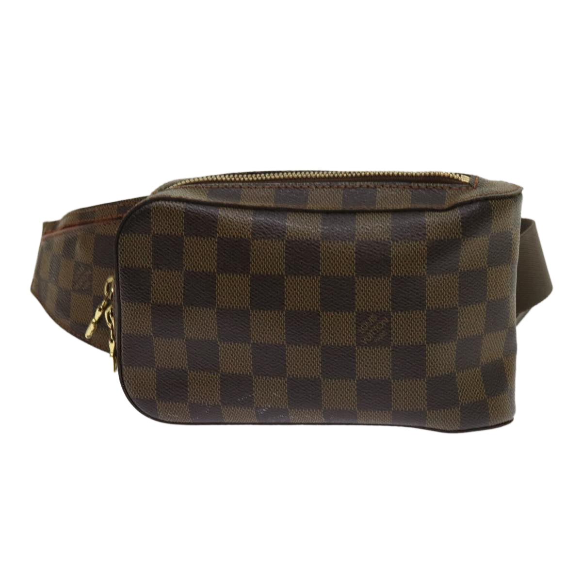 LOUIS VUITTON Damier Ebene Geronimos Shoulder Bag N51994 LV Auth 63295