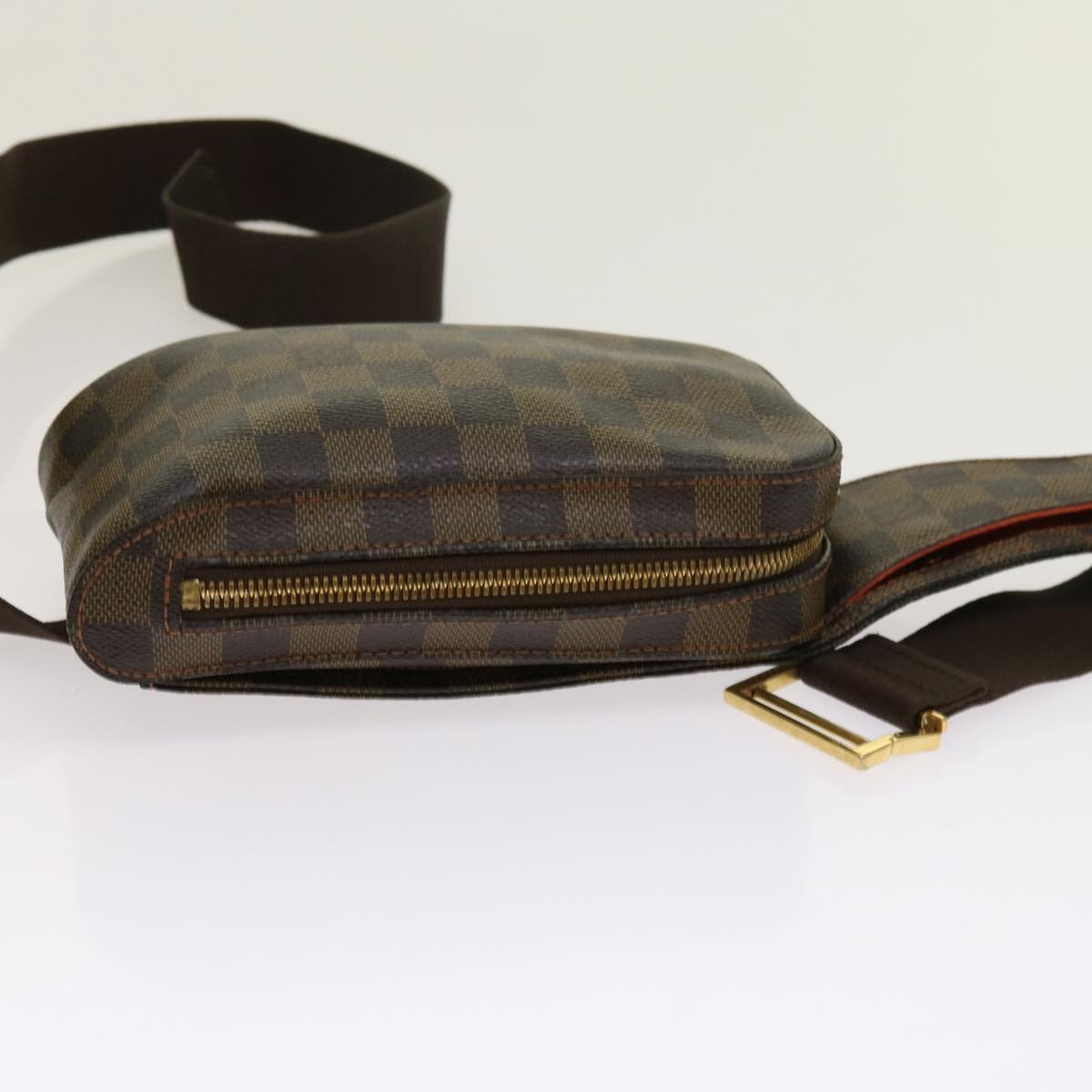 LOUIS VUITTON Damier Ebene Geronimos Shoulder Bag N51994 LV Auth 63295