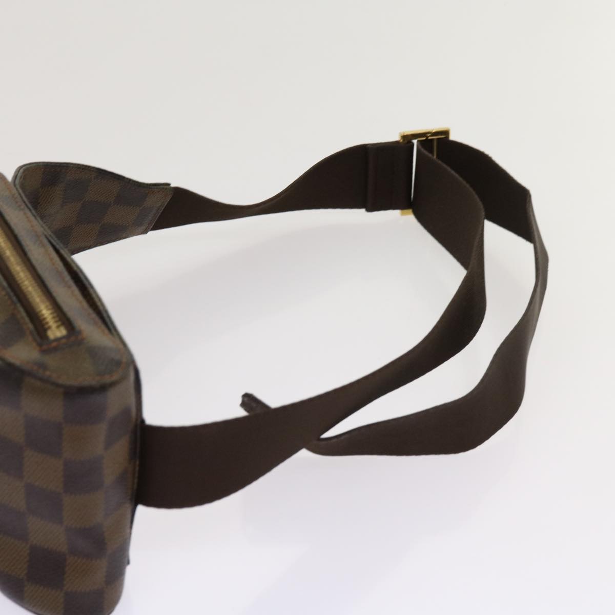 LOUIS VUITTON Damier Ebene Geronimos Shoulder Bag N51994 LV Auth 63295