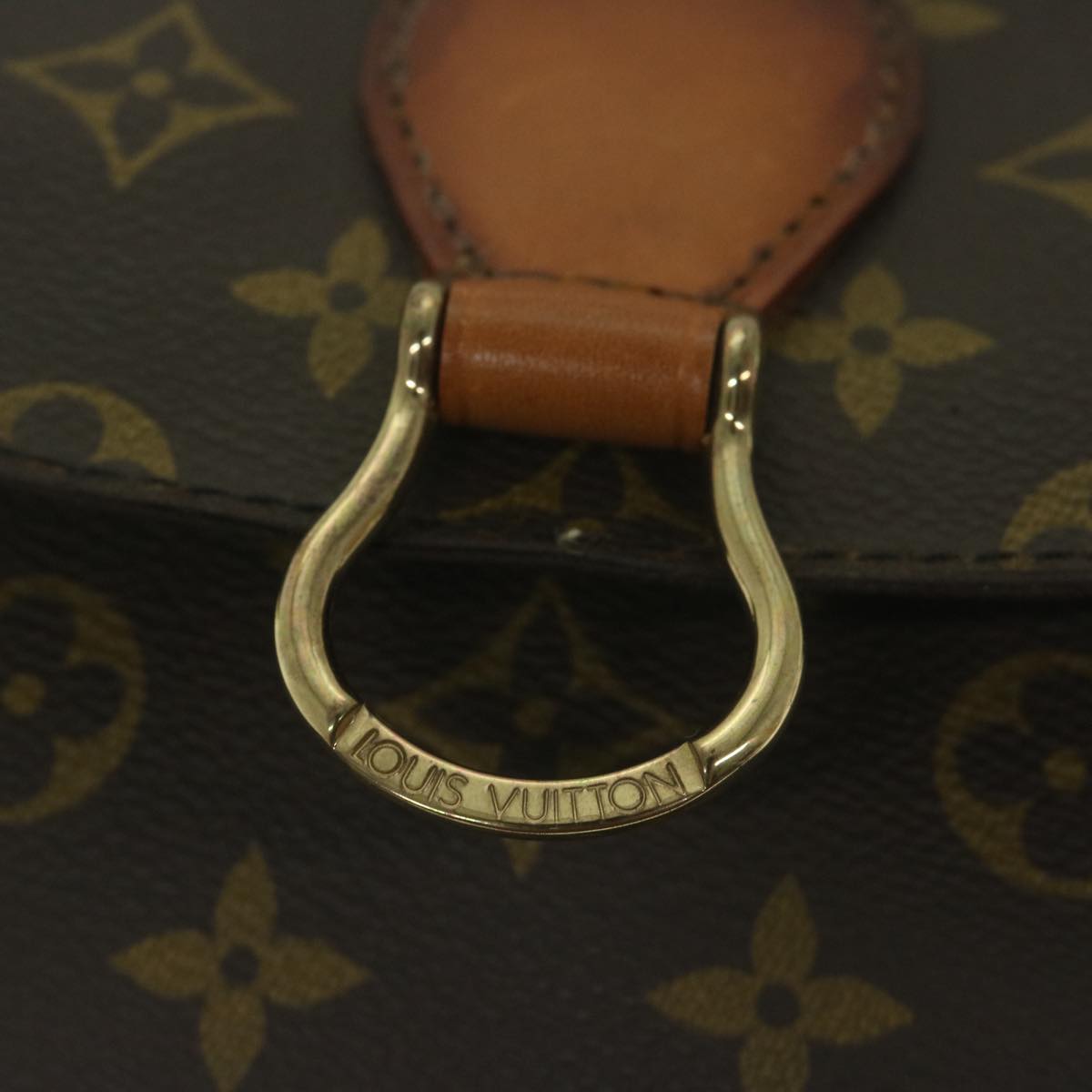 LOUIS VUITTON Monogram Saint Cloud GM Shoulder Bag M51242 LV Auth 63300