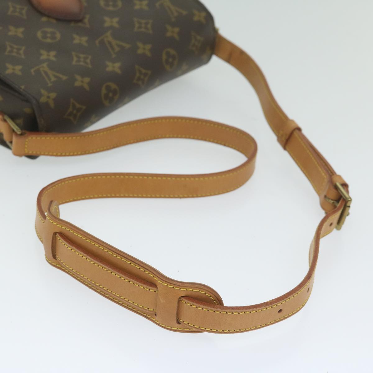 LOUIS VUITTON Monogram Saint Cloud GM Shoulder Bag M51242 LV Auth 63300