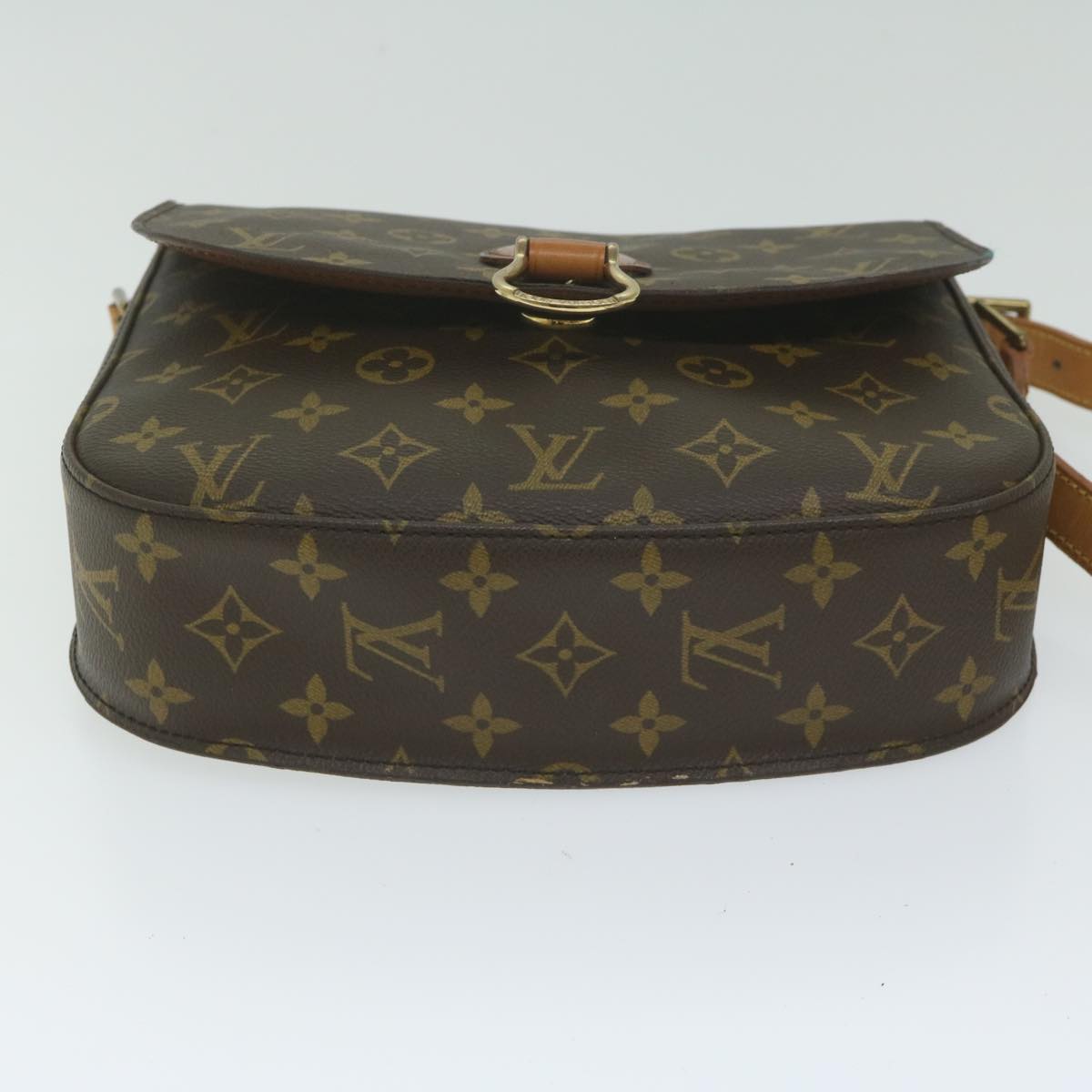 LOUIS VUITTON Monogram Saint Cloud GM Shoulder Bag M51242 LV Auth 63300