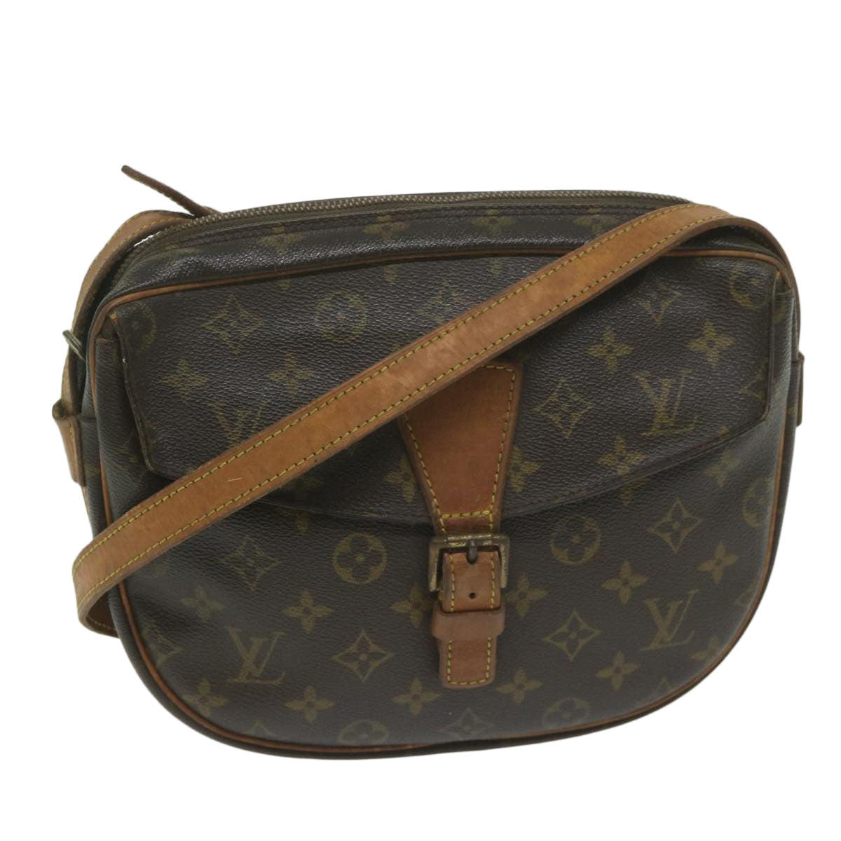 LOUIS VUITTON Monogram Jeune Fille GM Shoulder Bag M51225 LV Auth 63303