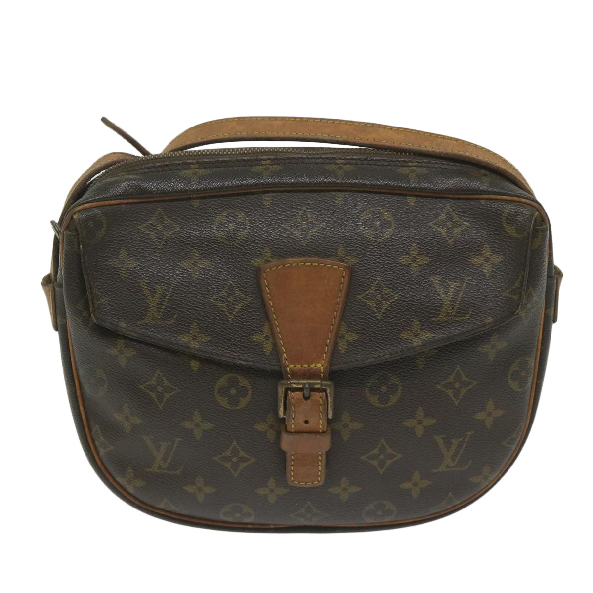 LOUIS VUITTON Monogram Jeune Fille GM Shoulder Bag M51225 LV Auth 63303