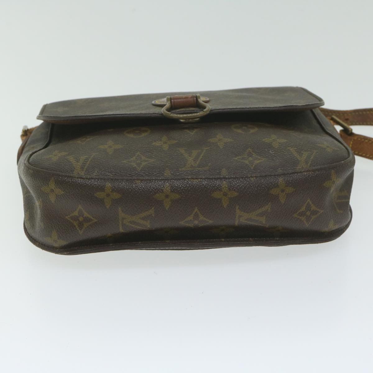 LOUIS VUITTON Monogram Saint Cloud GM Shoulder Bag M51242 LV Auth 63306