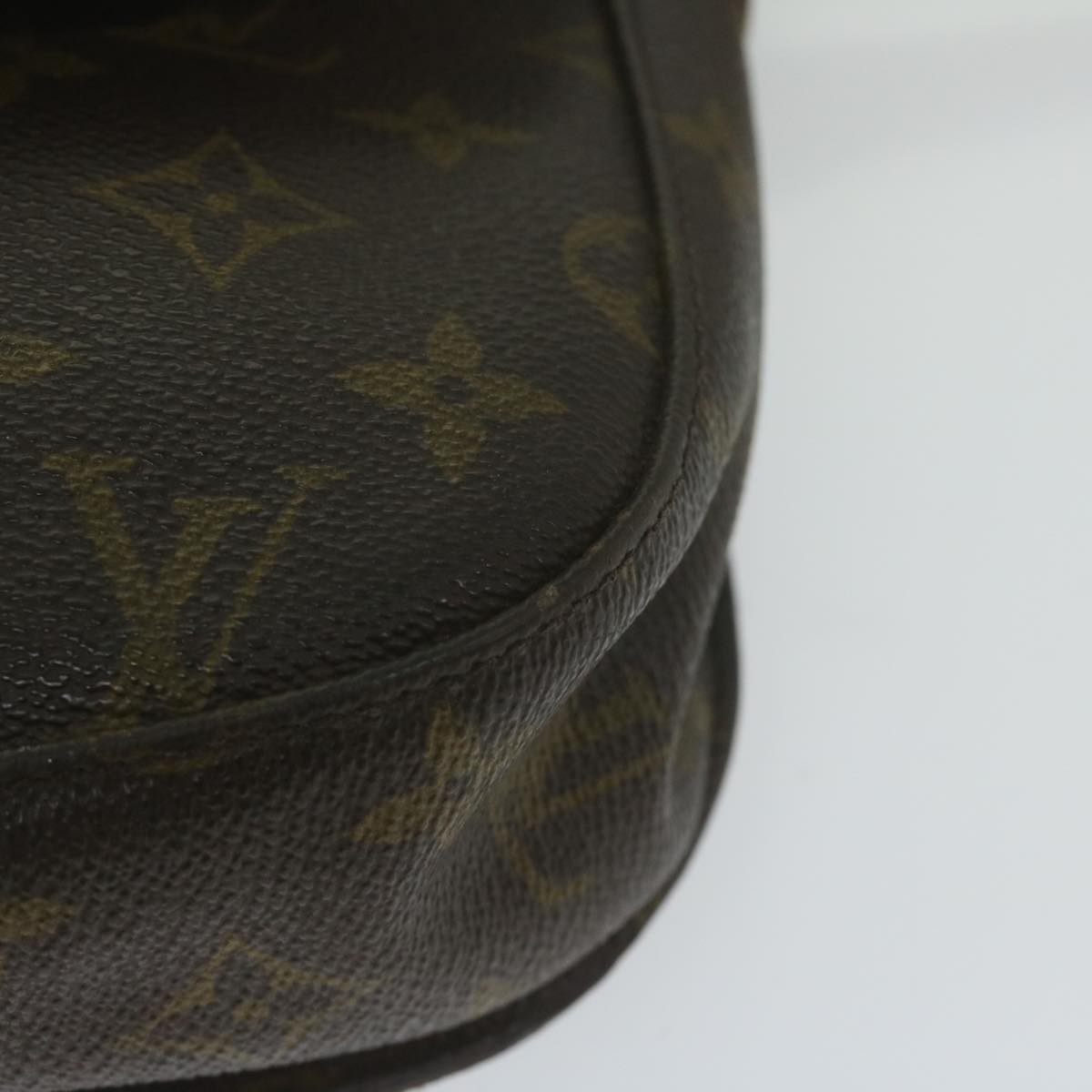 LOUIS VUITTON Monogram Saint Cloud GM Shoulder Bag M51242 LV Auth 63306