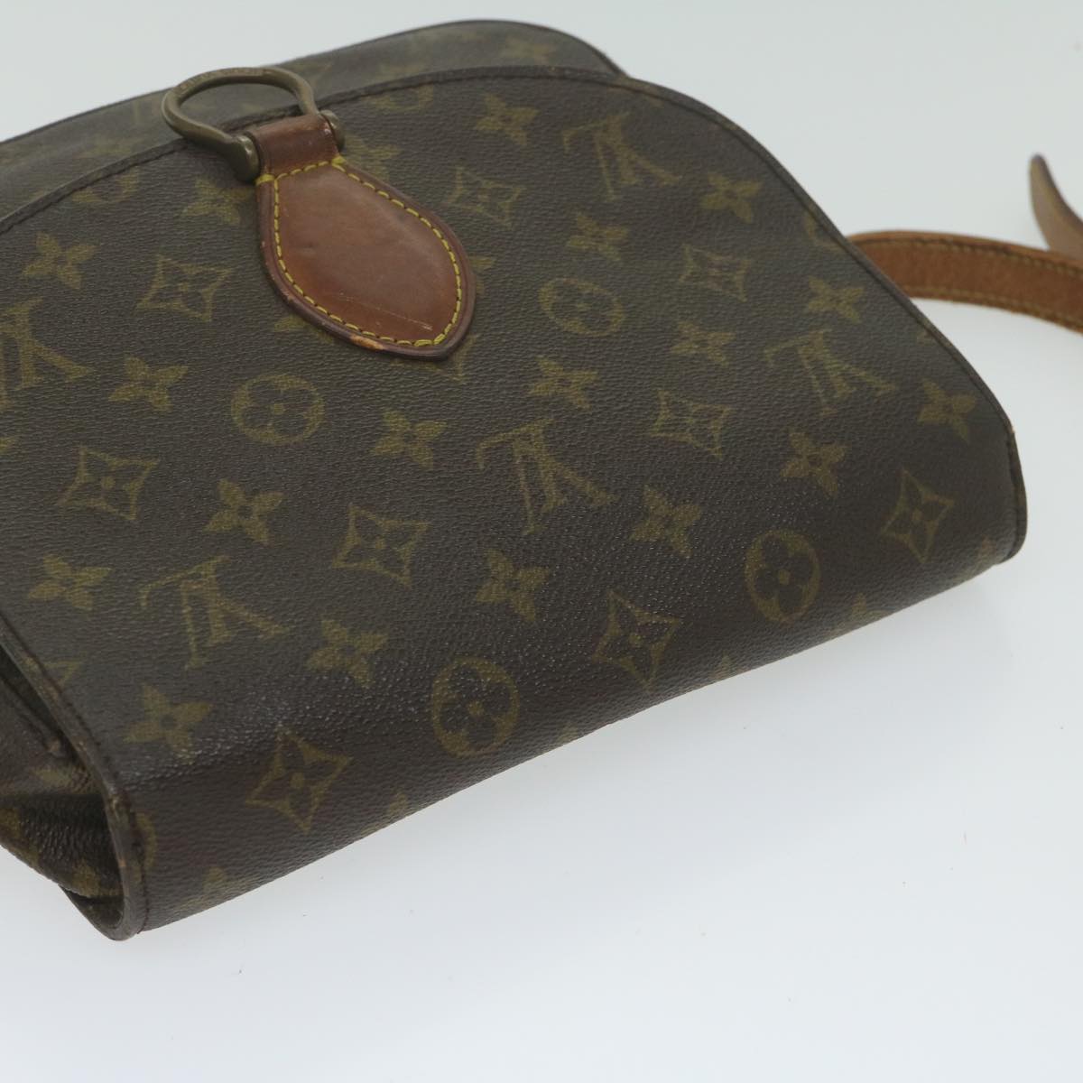 LOUIS VUITTON Monogram Saint Cloud GM Shoulder Bag M51242 LV Auth 63306