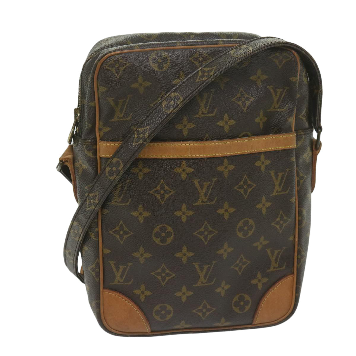 LOUIS VUITTON Monogram DanubeMM Shoulder Bag M45264 LV Auth 63308