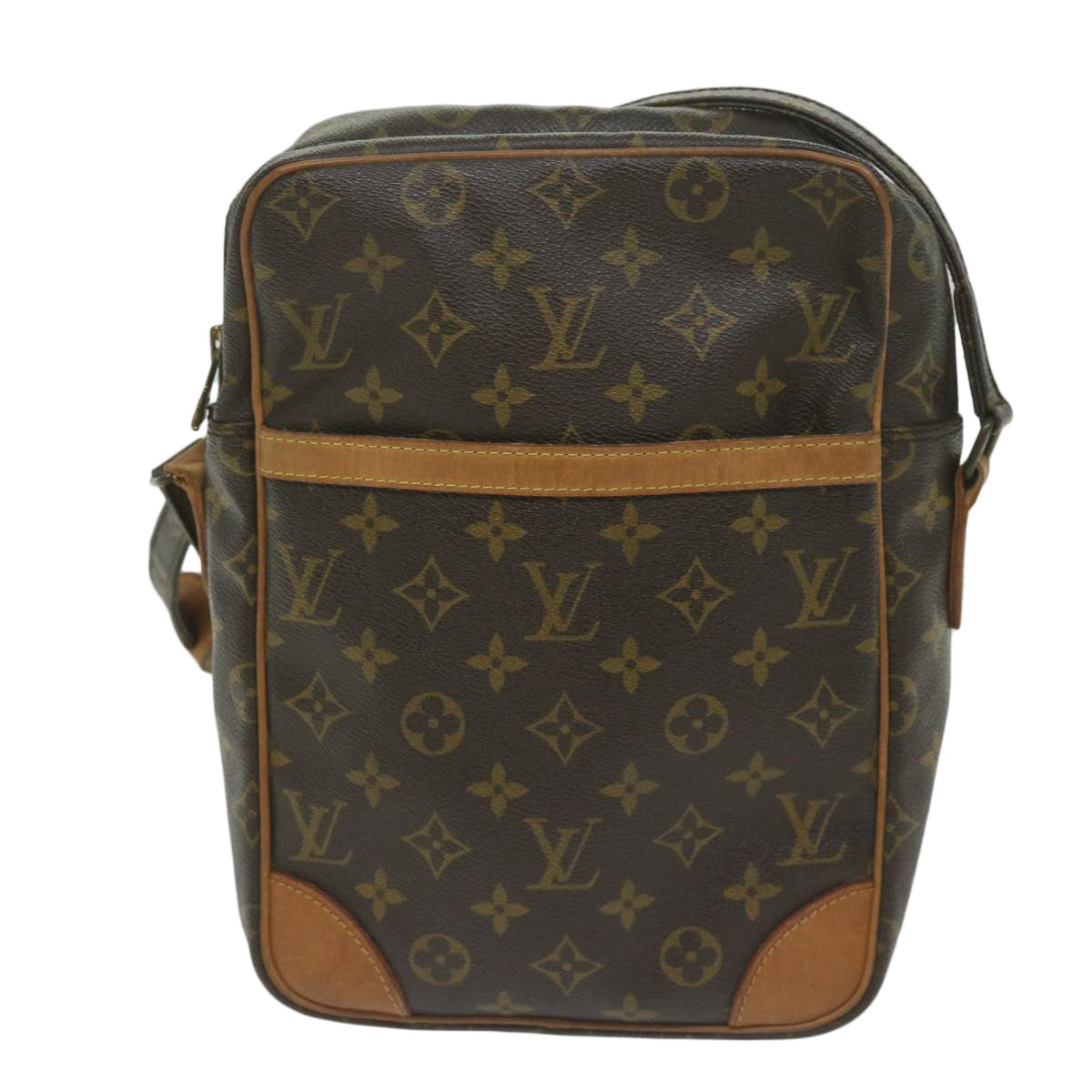 LOUIS VUITTON Monogram DanubeMM Shoulder Bag M45264 LV Auth 63308