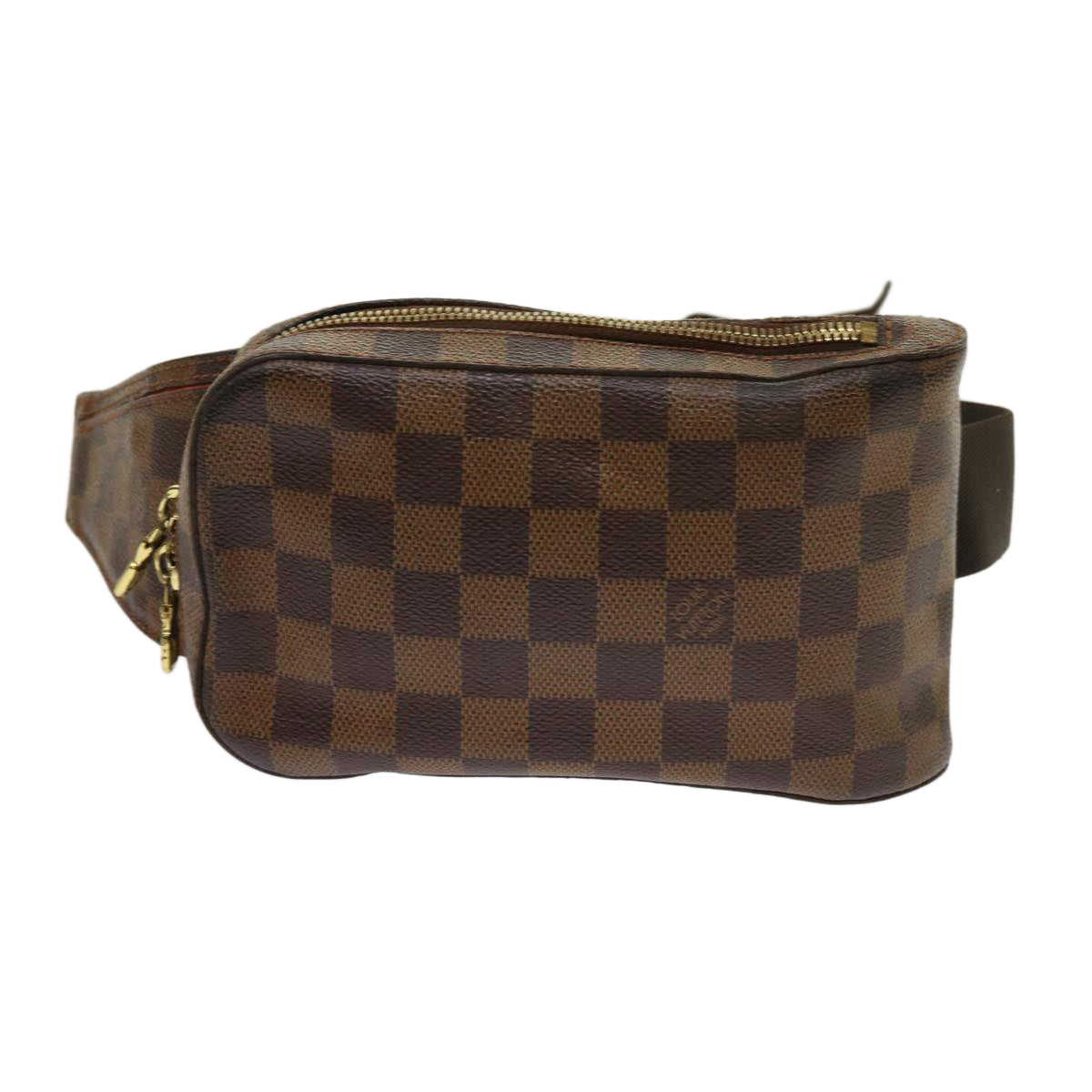 LOUIS VUITTON Damier Ebene Geronimos Shoulder Bag N51994 LV Auth 63312