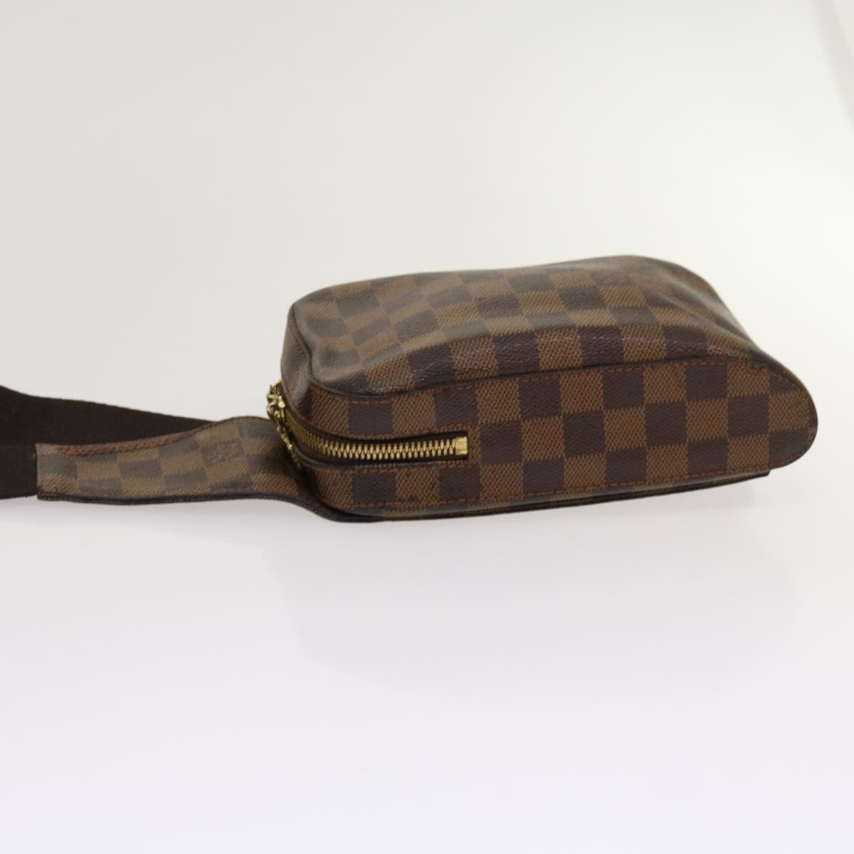 LOUIS VUITTON Damier Ebene Geronimos Shoulder Bag N51994 LV Auth 63312