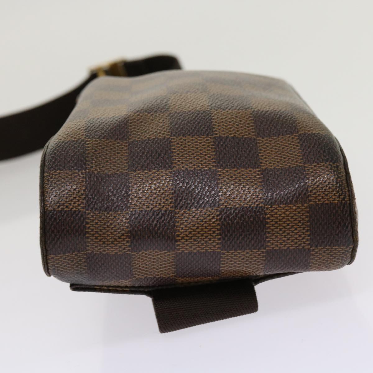 LOUIS VUITTON Damier Ebene Geronimos Shoulder Bag N51994 LV Auth 63312