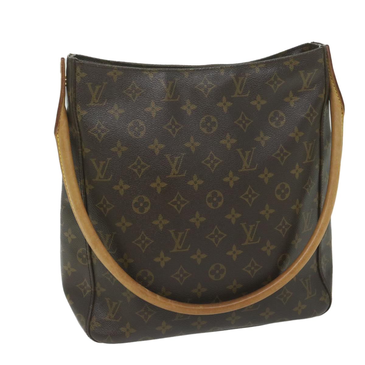 LOUIS VUITTON Monogram Looping GM Shoulder Bag M51145 LV Auth 63334