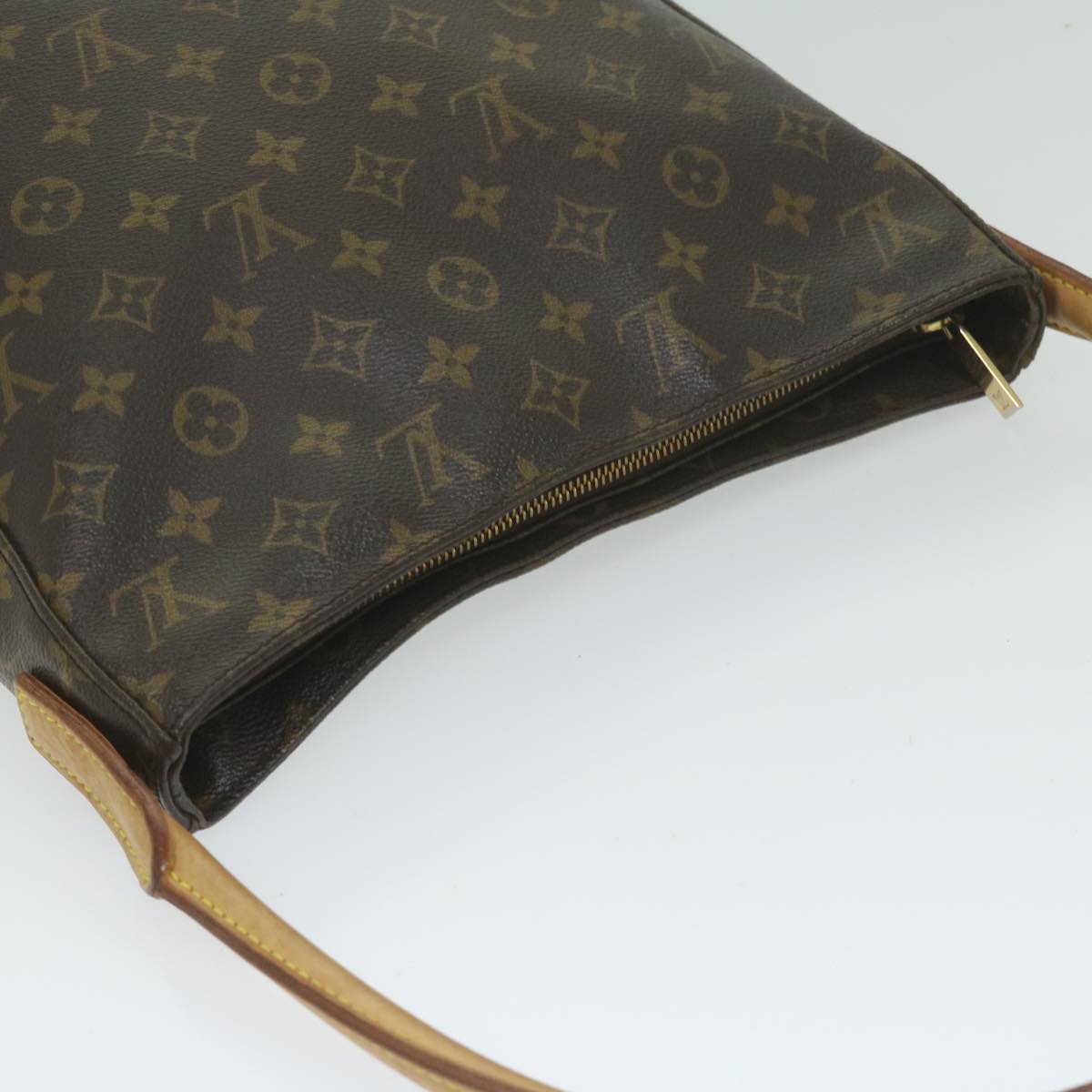 LOUIS VUITTON Monogram Looping GM Shoulder Bag M51145 LV Auth 63334