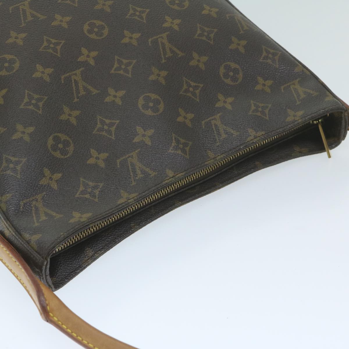 LOUIS VUITTON Monogram Looping GM Shoulder Bag M51145 LV Auth 63335