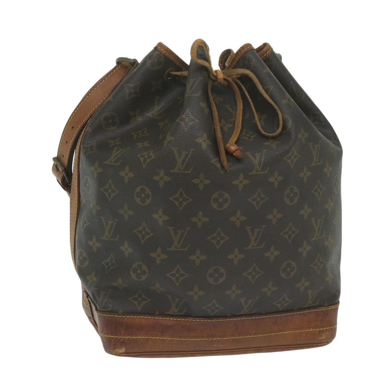 LOUIS VUITTON Monogram Noe Shoulder Bag M42224 LV Auth 63350