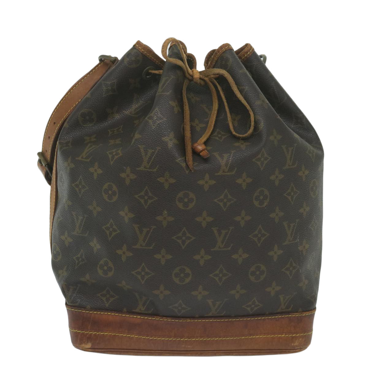 LOUIS VUITTON Monogram Noe Shoulder Bag M42224 LV Auth 63350