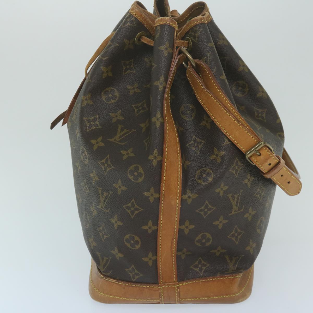 LOUIS VUITTON Monogram Noe Shoulder Bag M42224 LV Auth 63352