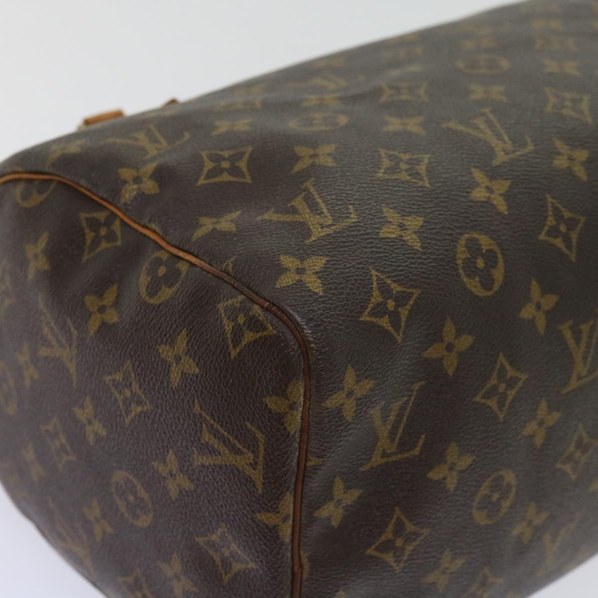 LOUIS VUITTON Monogram Speedy 30 Hand Bag M41526 LV Auth 63376