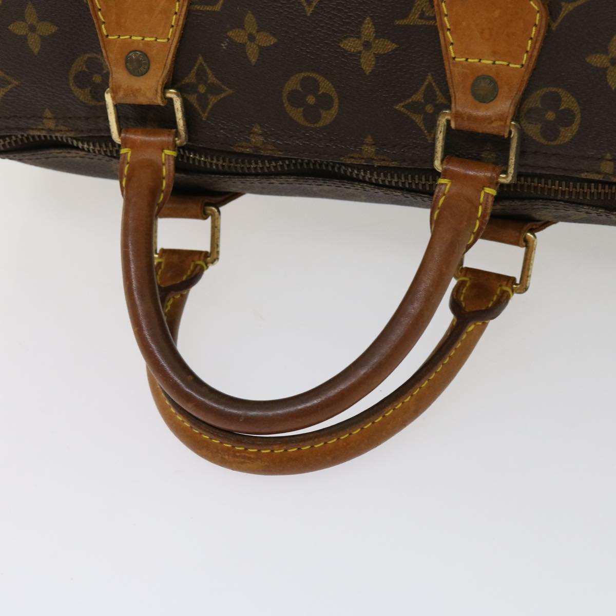 LOUIS VUITTON Monogram Speedy 30 Hand Bag M41526 LV Auth 63376