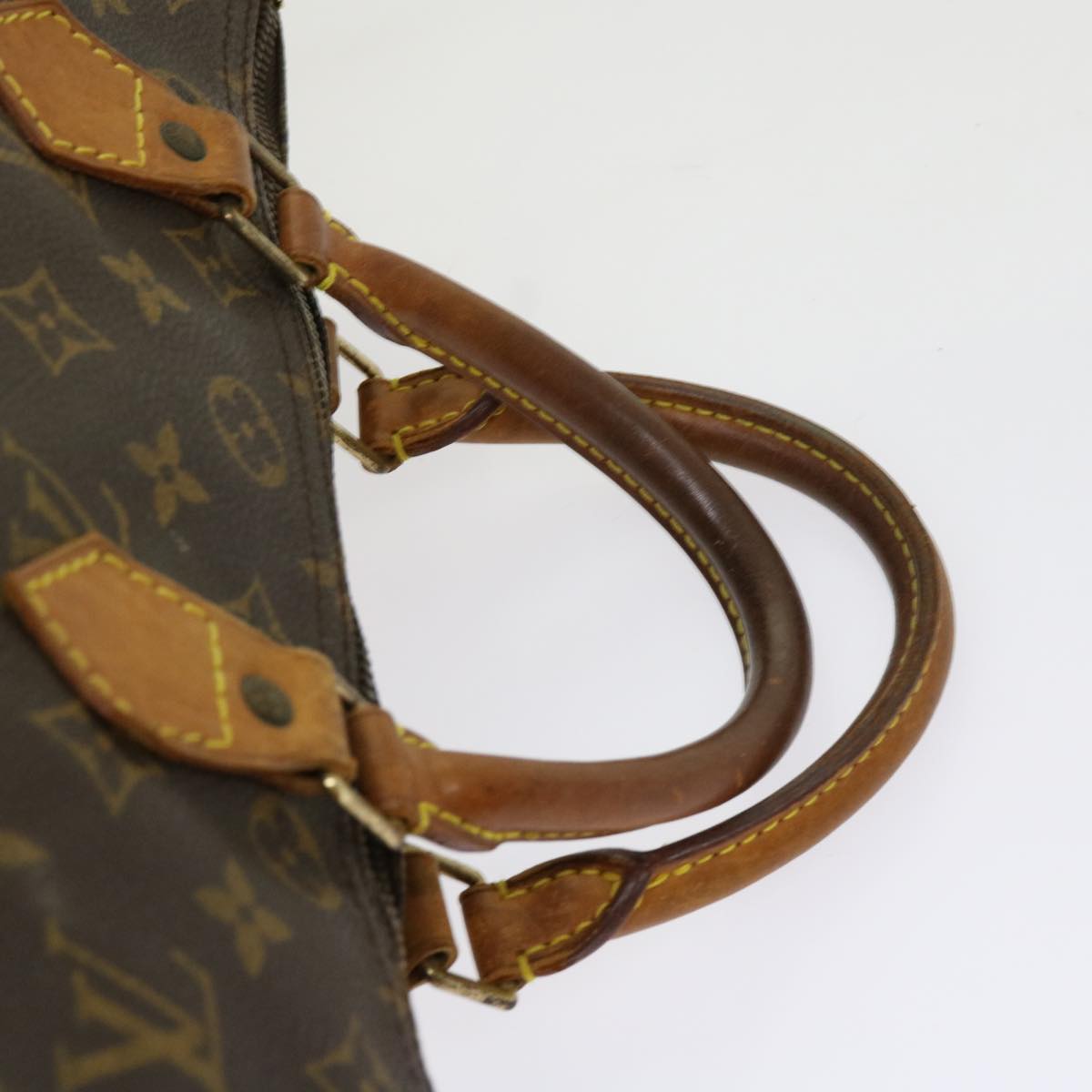 LOUIS VUITTON Monogram Speedy 30 Hand Bag M41526 LV Auth 63376