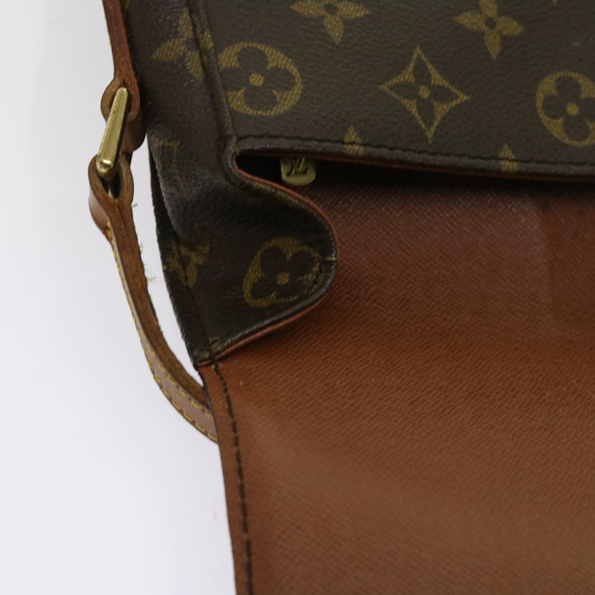 LOUIS VUITTON Monogram Saint Cloud MM Shoulder Bag M51243 LV Auth 63411