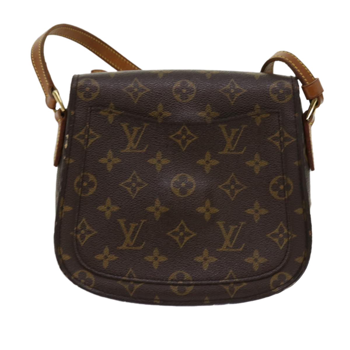 LOUIS VUITTON Monogram Saint Cloud MM Shoulder Bag M51243 LV Auth 63411