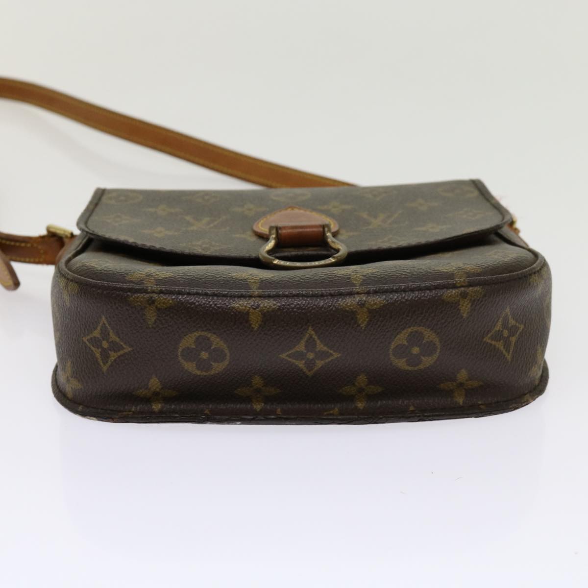 LOUIS VUITTON Monogram Saint Cloud MM Shoulder Bag M51243 LV Auth 63411