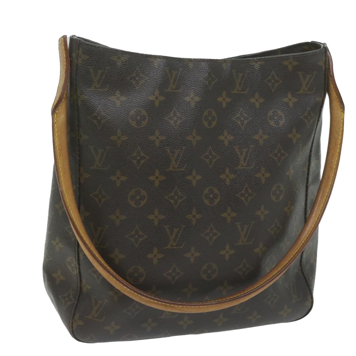 LOUIS VUITTON Monogram Looping GM Shoulder Bag M51145 LV Auth 63453