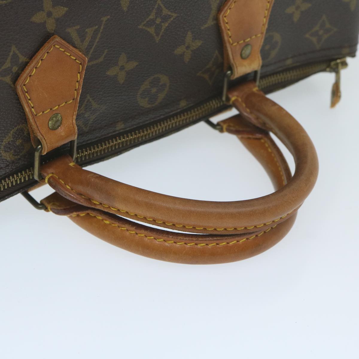 LOUIS VUITTON Monogram Speedy 30 Hand Bag M41526 LV Auth 63454