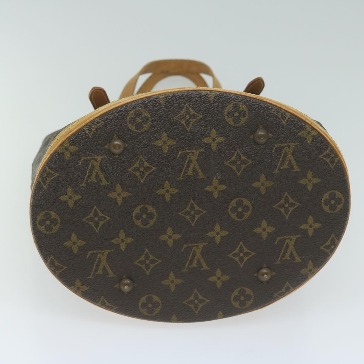 LOUIS VUITTON Monogram Bucket GM Shoulder Bag M42236 LV Auth 63455