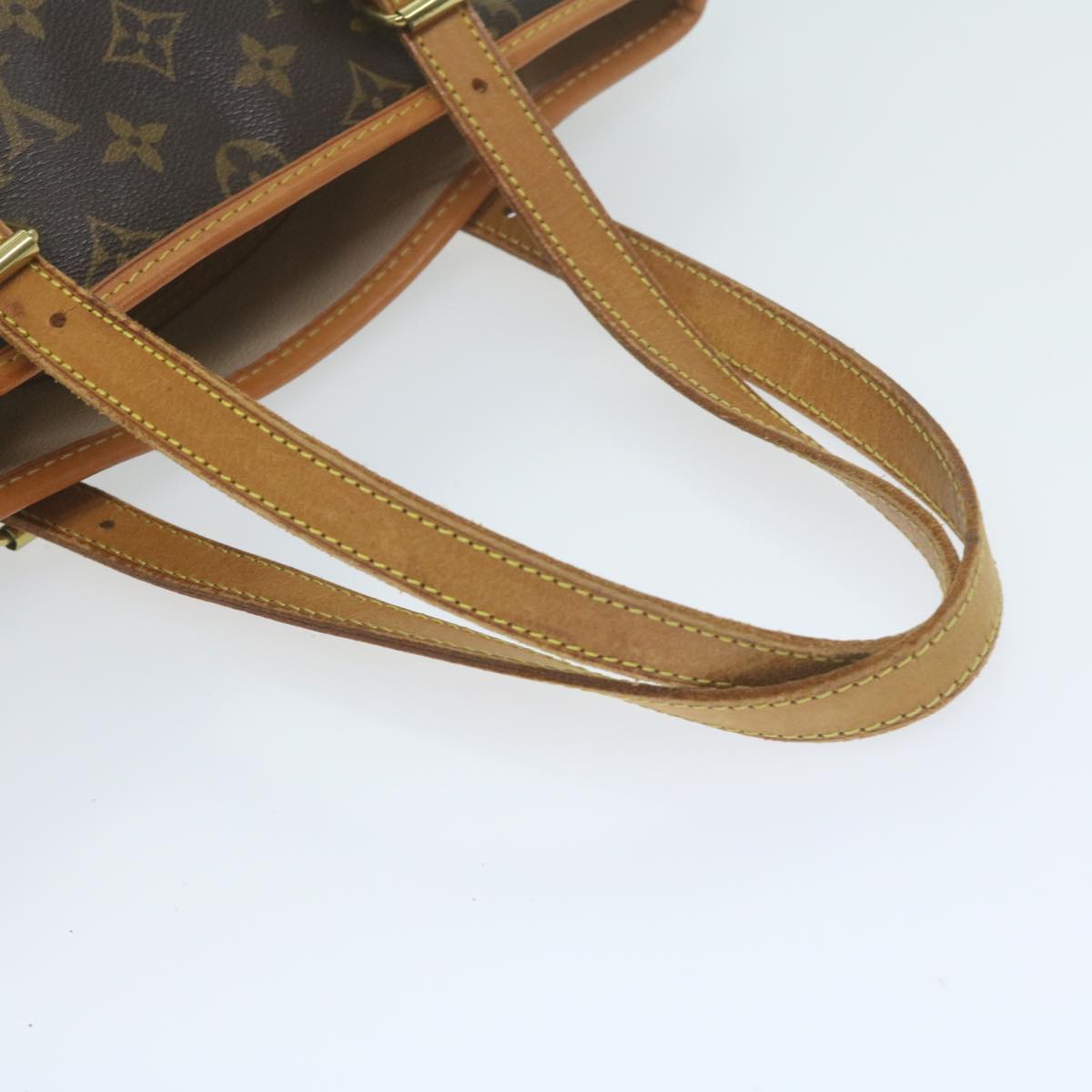 LOUIS VUITTON Monogram Bucket GM Shoulder Bag M42236 LV Auth 63455