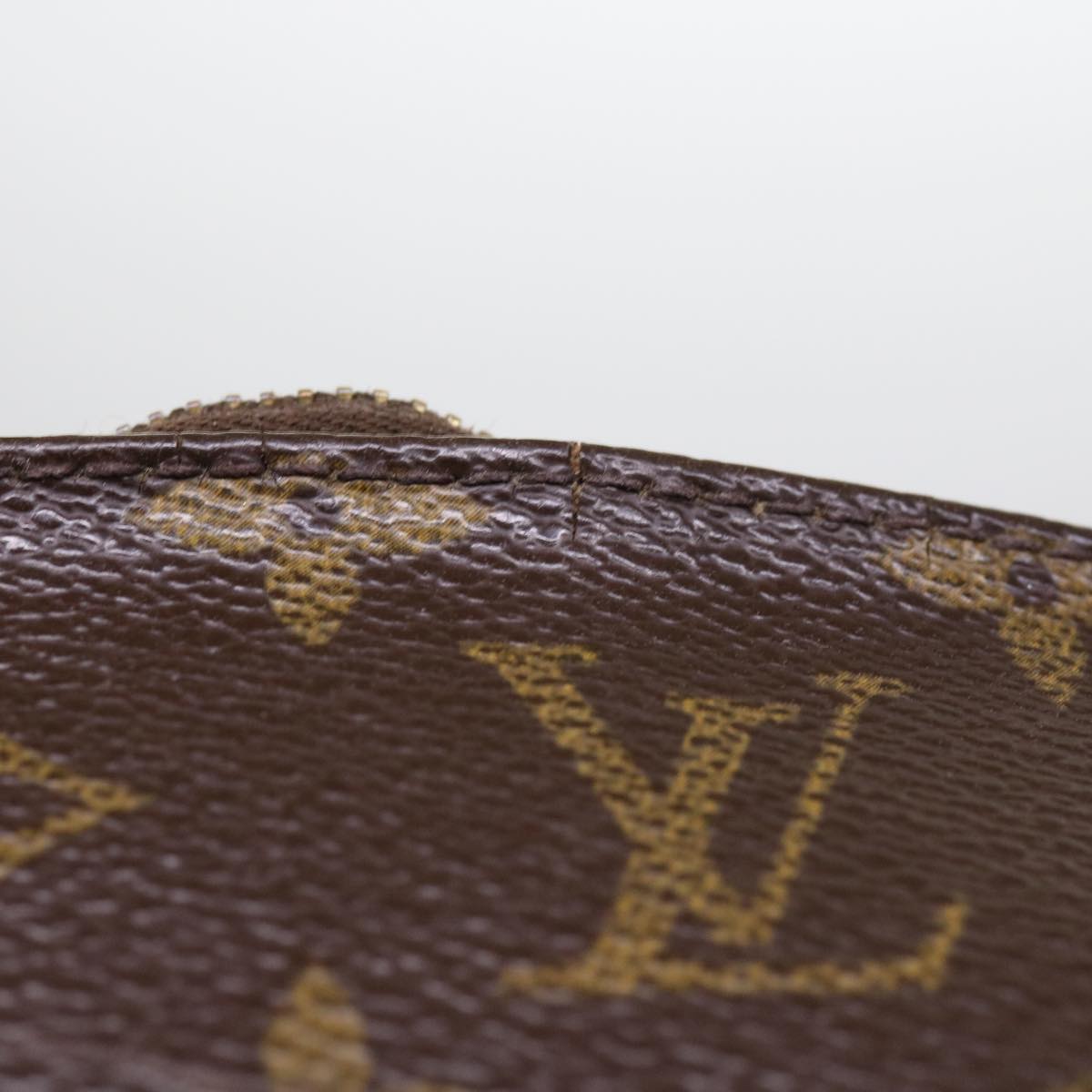 LOUIS VUITTON Monogram Pochette Accessoires Pouch M51980 LV Auth 63468