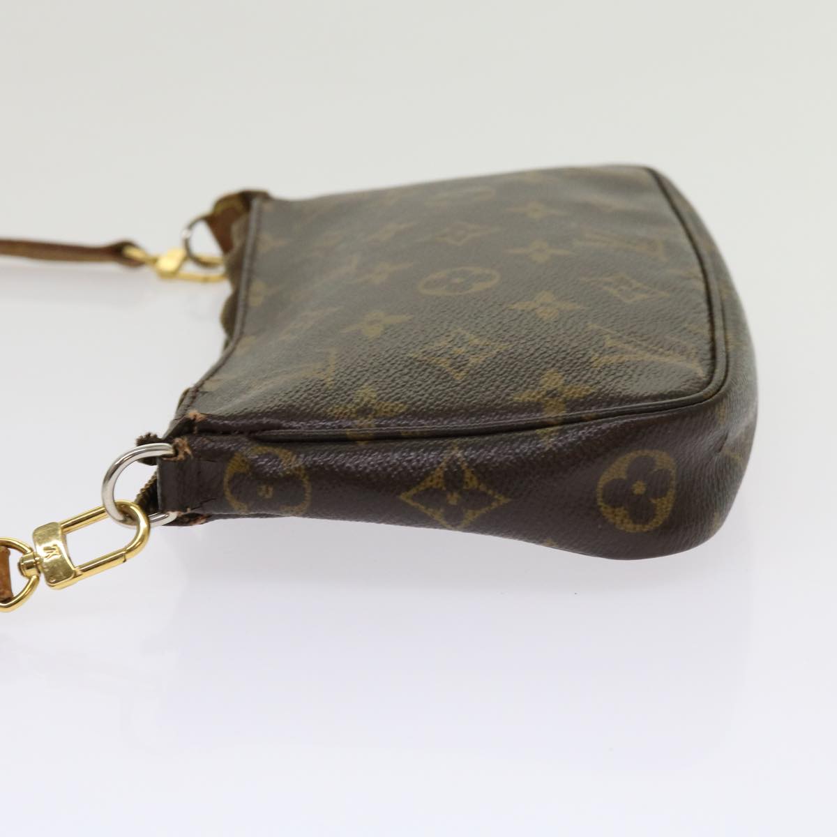 LOUIS VUITTON Monogram Pochette Accessoires Pouch M51980 LV Auth 63468